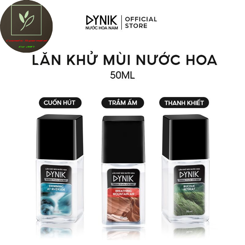 (3 MÙI) Lăn Khử Mùi Nước Hoa Nam Dynik 50ml