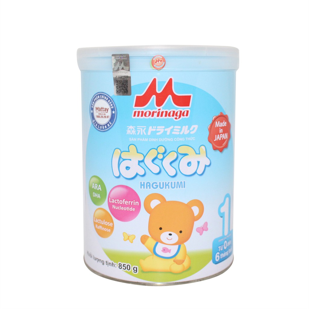 Sữa Morinaga Số 1 - Lon 850gr - Nhật Bản