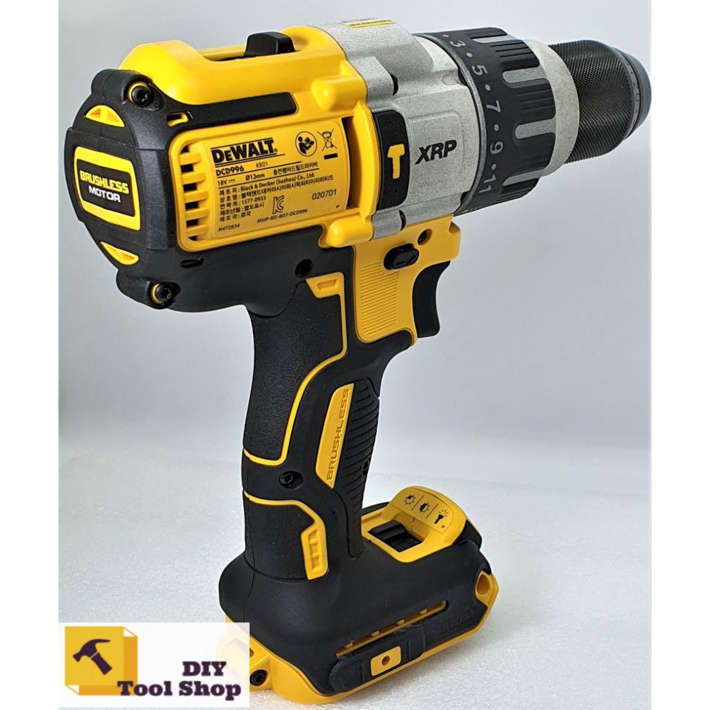 DEWALT DCD996N Thân Máy Khoan Pin Động Lực 3 Chức Năng 18V - Chính Hãng - SKU DCD996 DCD996N-KR