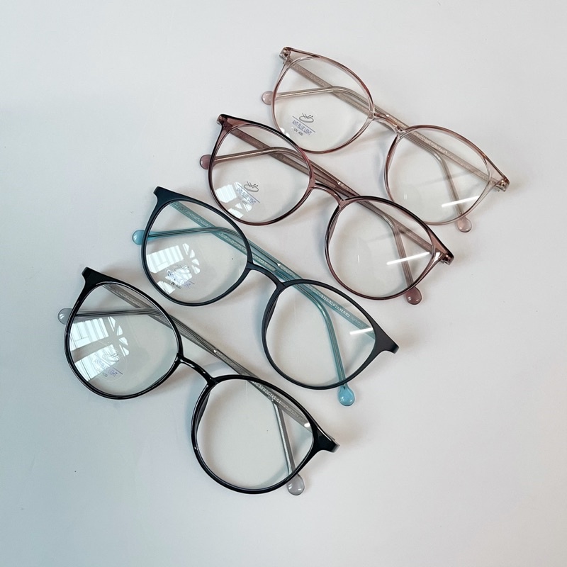Gọng kính cận nam nữ thanh mảnh, dẻo tròn jolie eyewear 8250 chống ánh sáng xanh, UV400