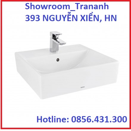 CHẬU LAVABO TOTO LT710CSR/ LT710CTR, CHẬU Rửa Mặt TOTO Đặt Bàn Dương Vành.