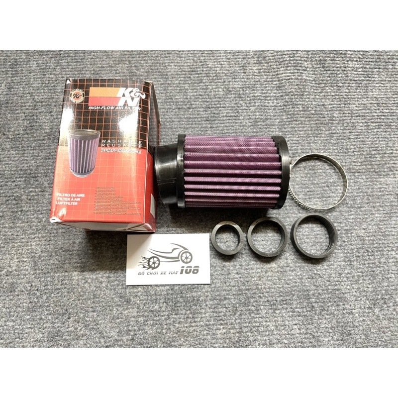 Lọc Gió KN 1280 Tặng Kèm 3 Co Gắn Được Nhiều Dòng Xe