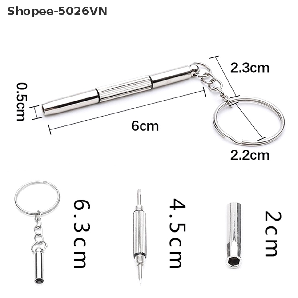 Tua vít 3 trong 1 đa năng thiết kế nhỏ gọn tiện dụng