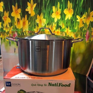Nồi luộc gà inox cao cấp 28cm của nutifood