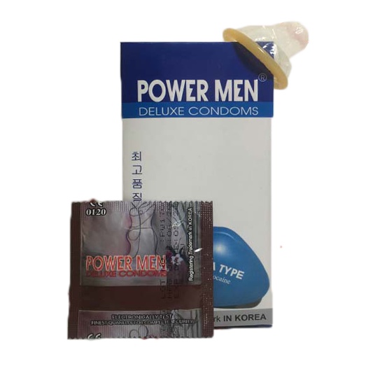 Bao Cao Su POWER MEN Viagra Type Siêu Mỏng Kéo Dài Thời Gian