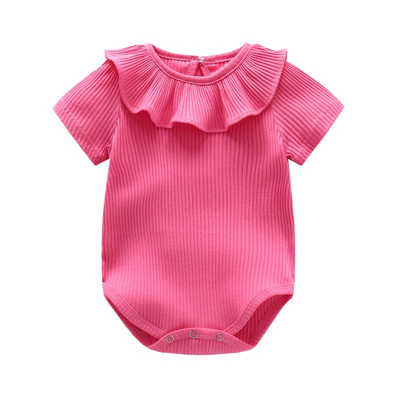 Trang Phục Leo Núi Bằng Vải cotton Tay Ngắn Cho Bé Gái Sơ Sinh Mẫu 2023