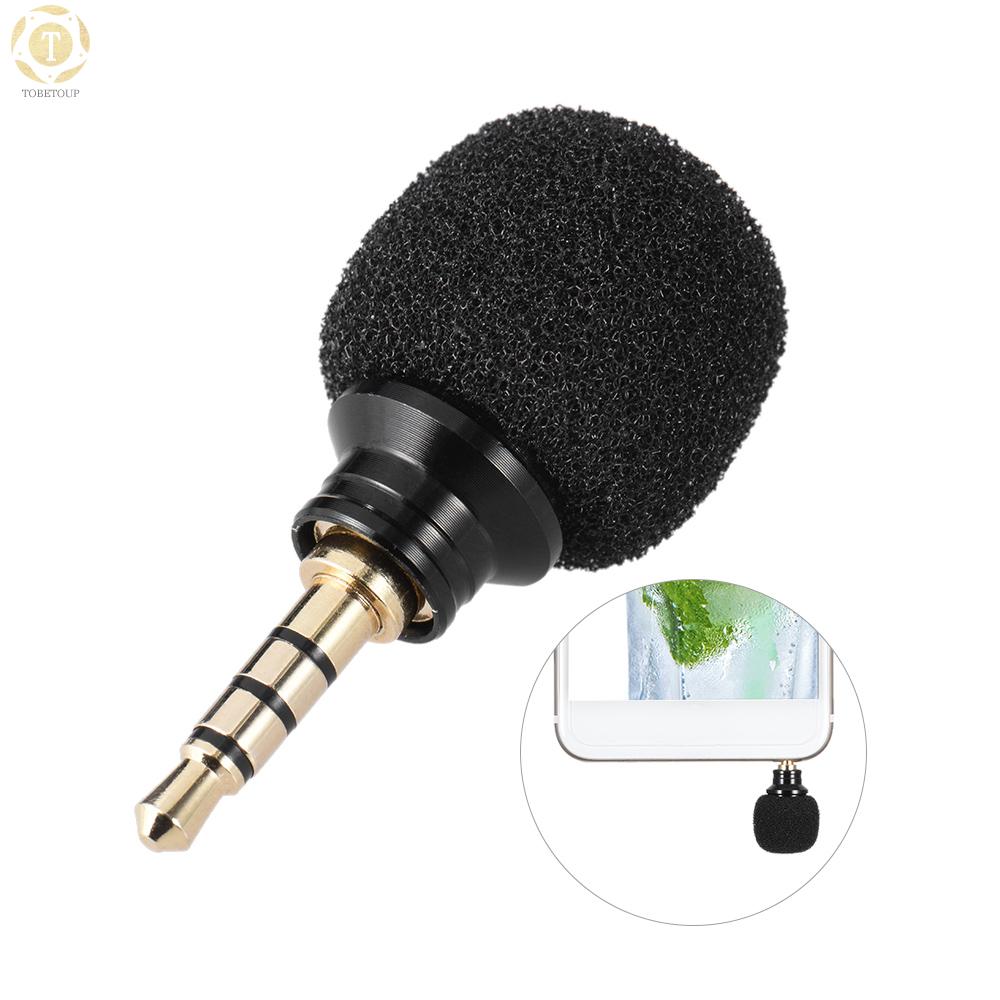 Shipped within 12 hours】 Cellphone Smartphone Portable Mini Omni-Directional Mic Microphone for Recorder for iPad Apple iPhone5 6s 6 Plus Microphone [TO]