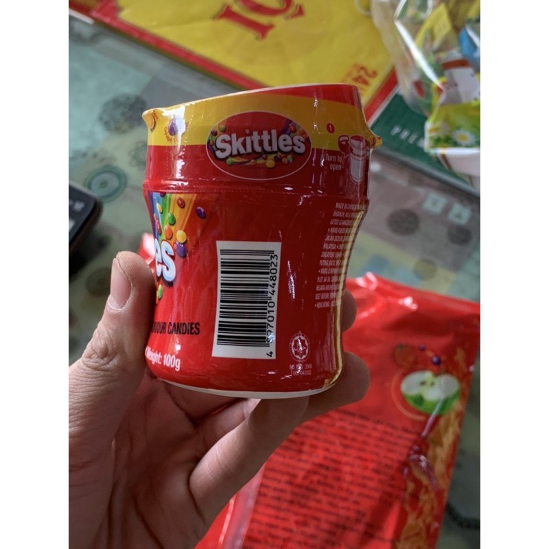 Hũ Kẹo WingLey’s Skittles Original Trái Cây 100g