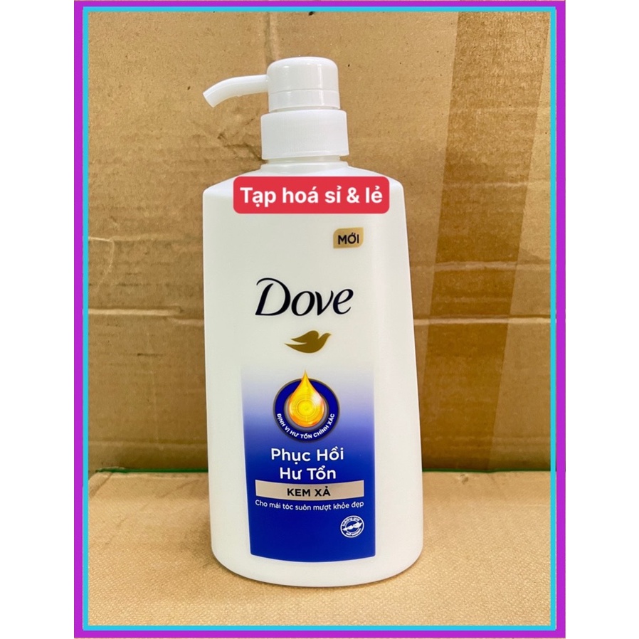 Kem xả dove 610g, dầu xả dove