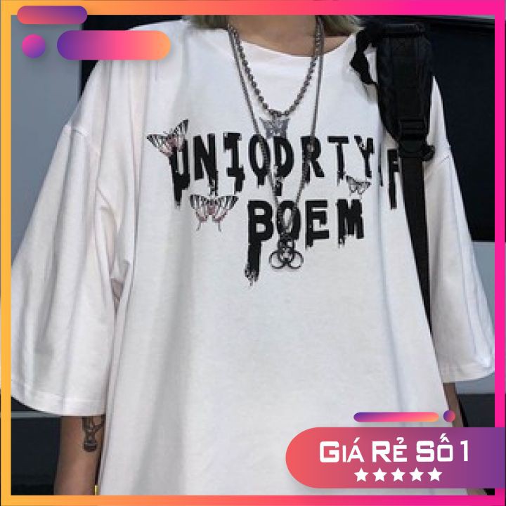 [Rẻ Vô Địch] Áo Thun Unisex Tay Lỡ BOEM, áo phông form rộng ATL154