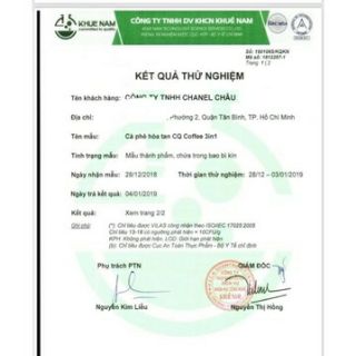 CÀ PHÊ GIẢM CÂN CHÍNH HÃNG