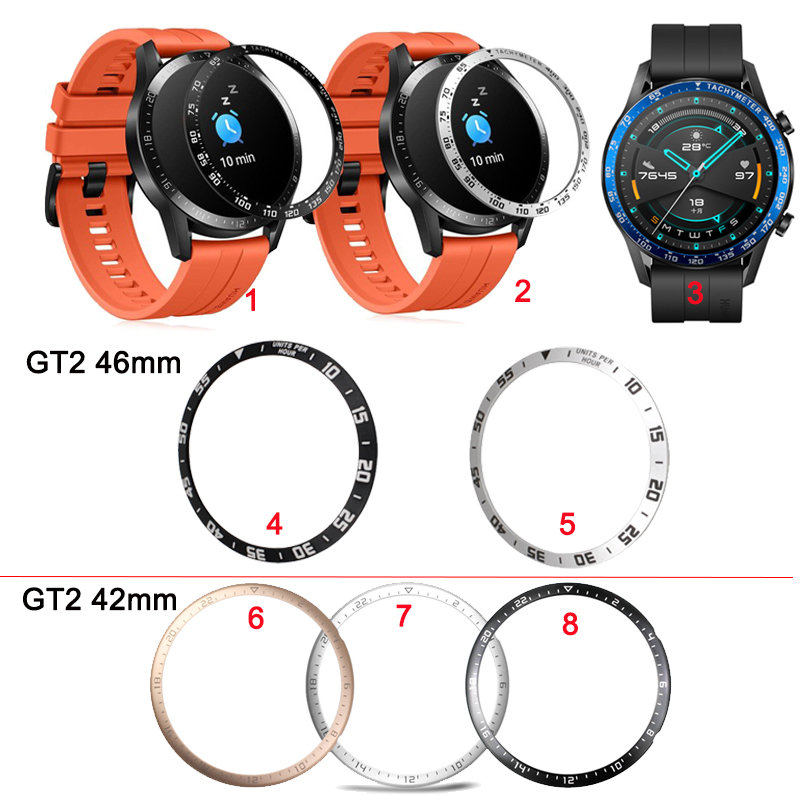 Vòng bezel kim loại cho Huawei Watch GT 2 GT2 42mm 46mm