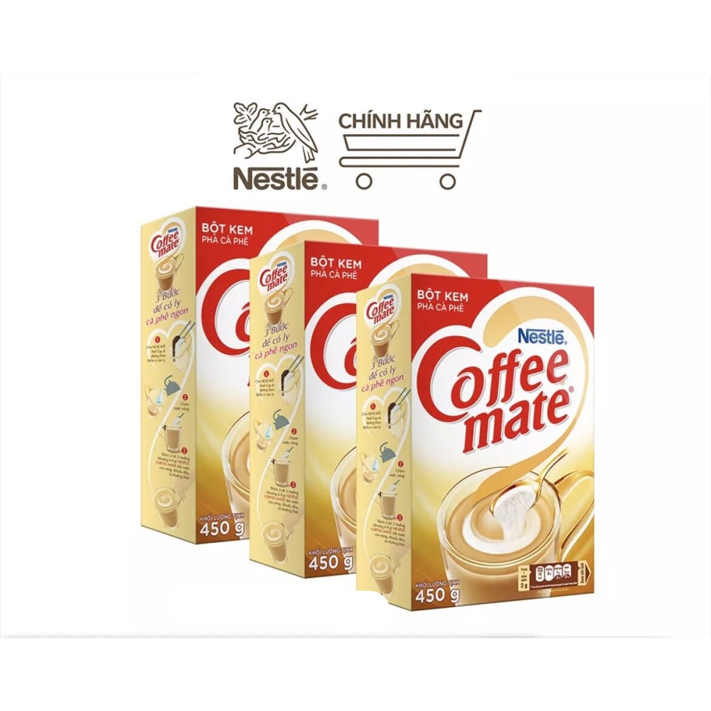 Bột kem béo Nestle hộp 450g