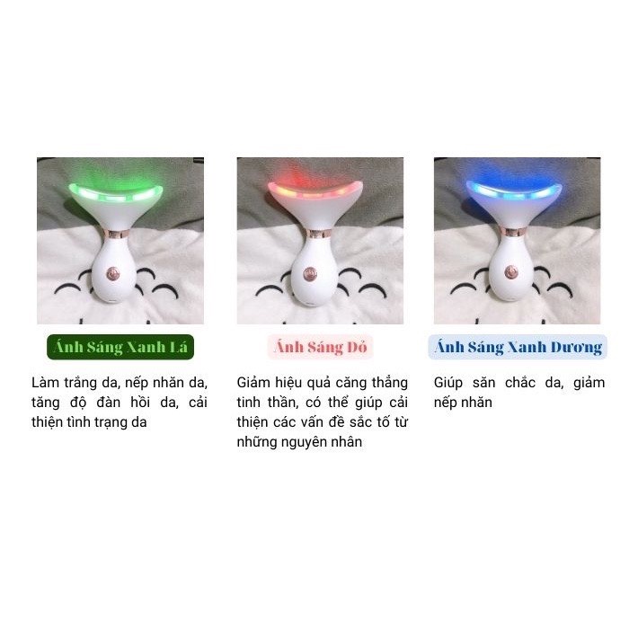 Máy Massage Nâng Cơ Trẻ Hóa Da Mặt Cầm Tay Mini Hàn Quốc Chính Hãng Sóng EMS Bảo Hành - Hình Con Cá NANOCEE