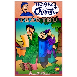 Sách truyện tranh trạng quỳnh - tập 20: tráo thư