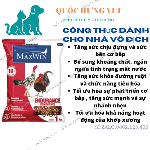 Cám Gà Đá MFF Chicken Gold 2 Kg - Thức Ăn Gà Đá - Quốc Hưng Vet