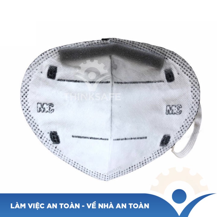 Khẩu trang phòng độc 3M 9541 kháng khuẩn, bụi mịn, lọc hơi hữu cơ, mùi Khẩu trang 3M chính hãng - THINKSAFE