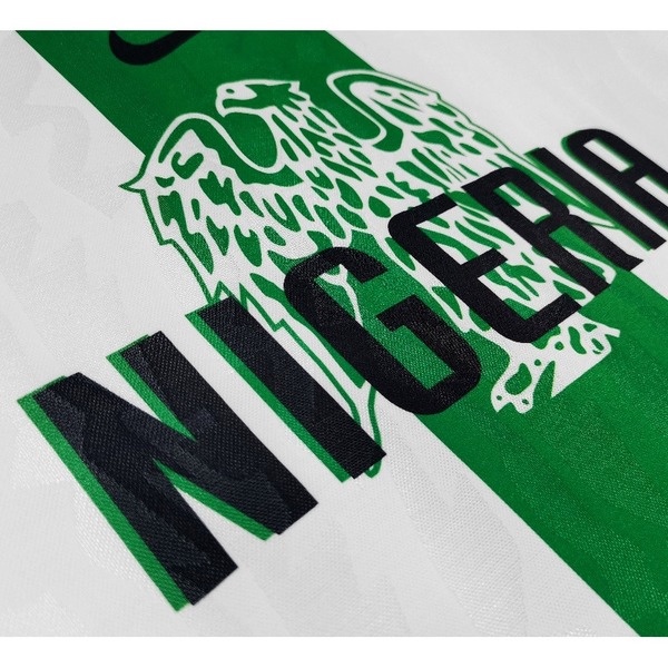 Áo Thun Bóng Đá Ngắn Tay Đội Nigeria away S-XXL 1996/98