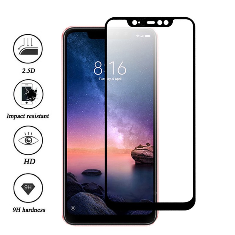 Xiaomi Redmi Go 6 7 Pro 6A 5A 5 Plus 4 4A 4X S2 Y1 Lite Y2 Y3 Full Màn kính cường lực Tempered Glass Screen Film