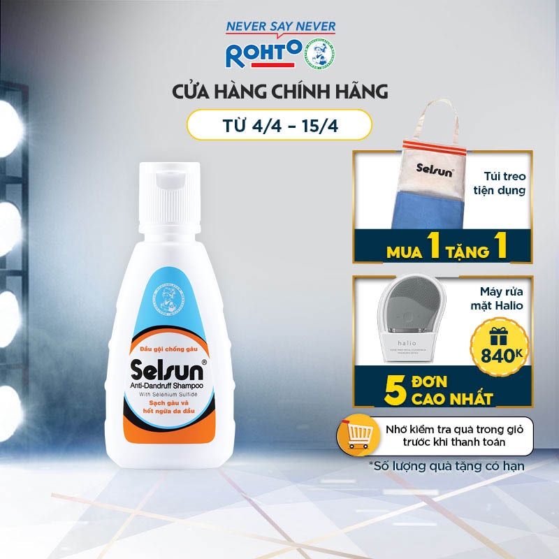 Dầu gội chống gàu Selsun 50ml