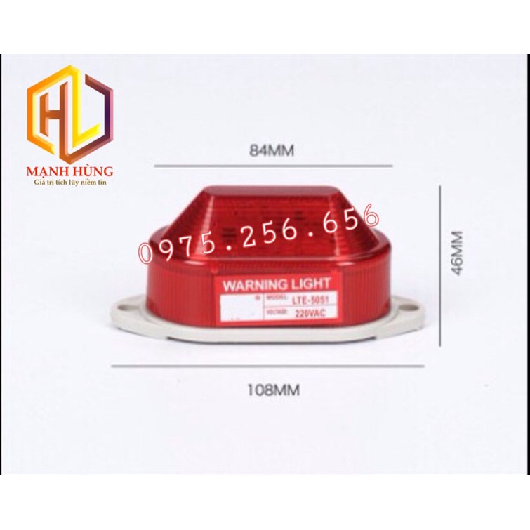 Nháy 5051 24v Trắng  đèn trang trí phụ tùng ô tô trang trí ô tô đèn led các loại phụ tùng Hùng Lỳ