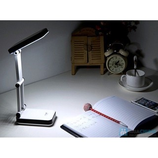 Đèn gấp tích điện 24 bóng led để bàn học ánh sáng trắng đèn lad chống cận