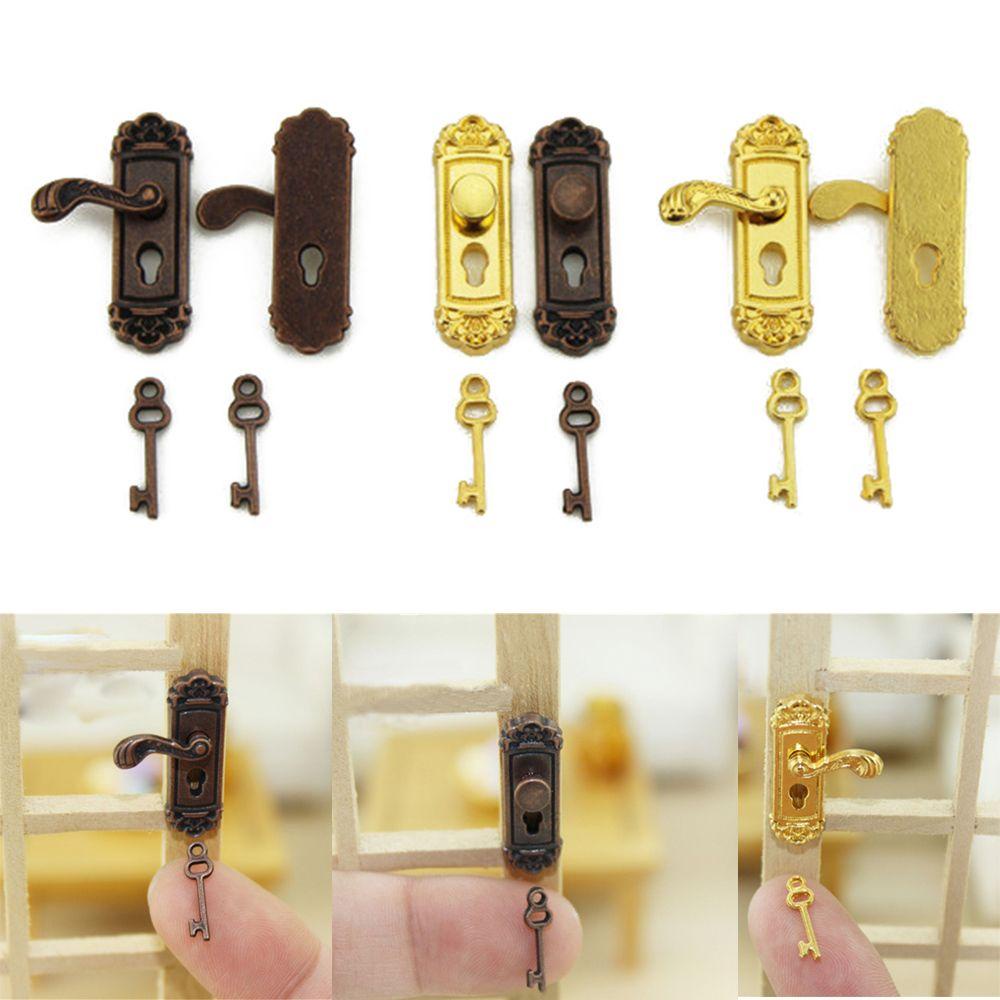 1 Chìa Khóa Thời Trang Cho Nhà Búp Bê Tỉ Lệ 1 / 12