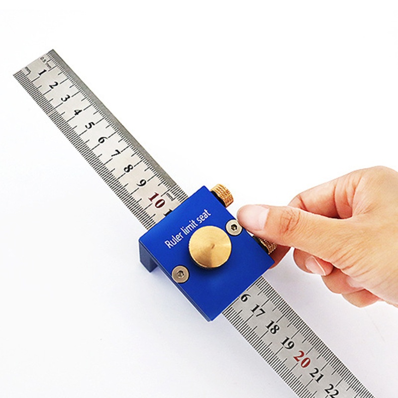 Thước Đo Đánh Dấu Bằng Kim Loại Cao Cấp 12 Inch 30Cm