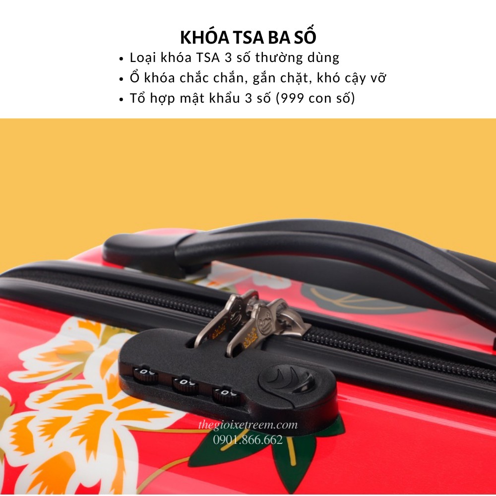 Vali cho bé hình vịt bản quyền BDuck 8180R