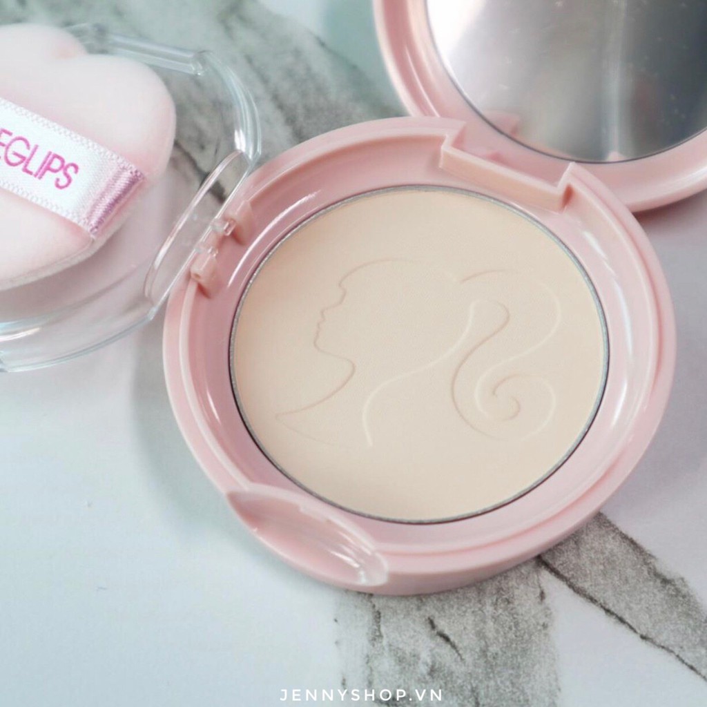 Phấn Phủ Nén Eglips x Barbie Blur Powder Pact