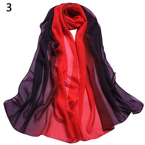 Khăn Choàng Cổ Chiffon In Họa Tiết Thời Trang Cho Nữ