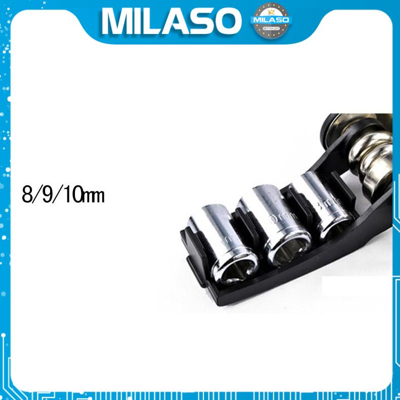 Dụng cụ đa năng MILASO dụng cụ sửa chữa đồ dùng, xe đạp đa năng 16 món tiện dụng HG-001210