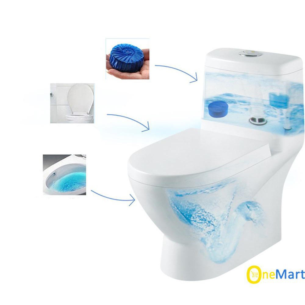 Viên thả bồn cầu Hàn Quốc - Gói 10 viên khử mùi toilet