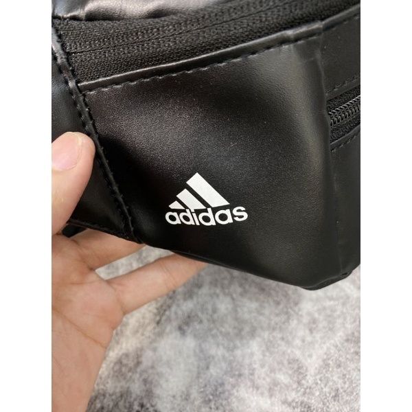 Túi bao tử adidas da đen/3-STRIPES WAIST BAG BLACK