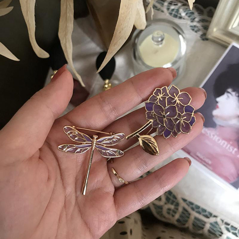 Ghim Cài Áo Hình Chuồn Chuồn Thời Trang Cho Nam Nữ