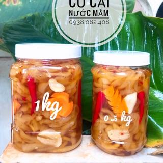 Củ cải ngâm nước mắm