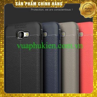 Ốp lưng galaxy j7 prime silicon giả da,chống sốc auto Focus