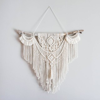 Mành macrame big size treo tường trang trí phòng ngủ, homestay (W13)