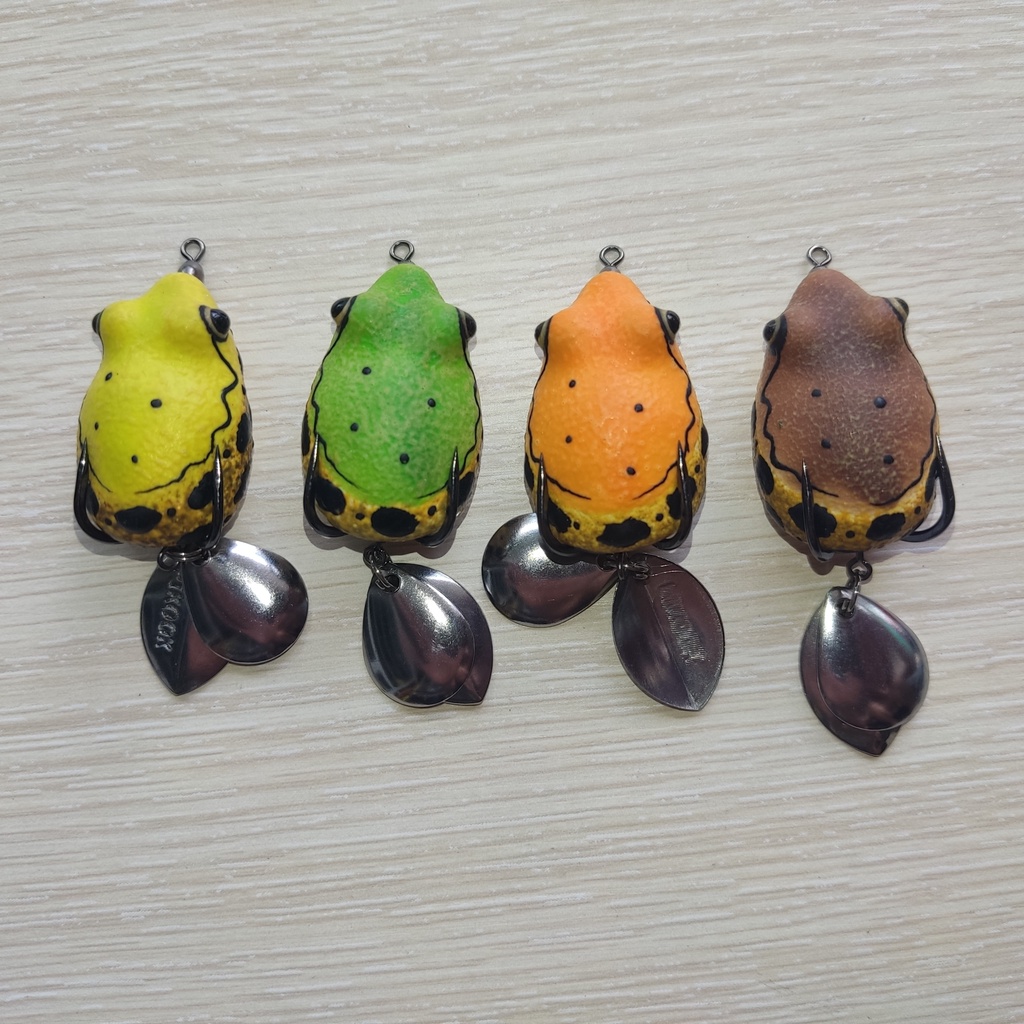 Mồi câu lure nhái hơi Mini Pikook