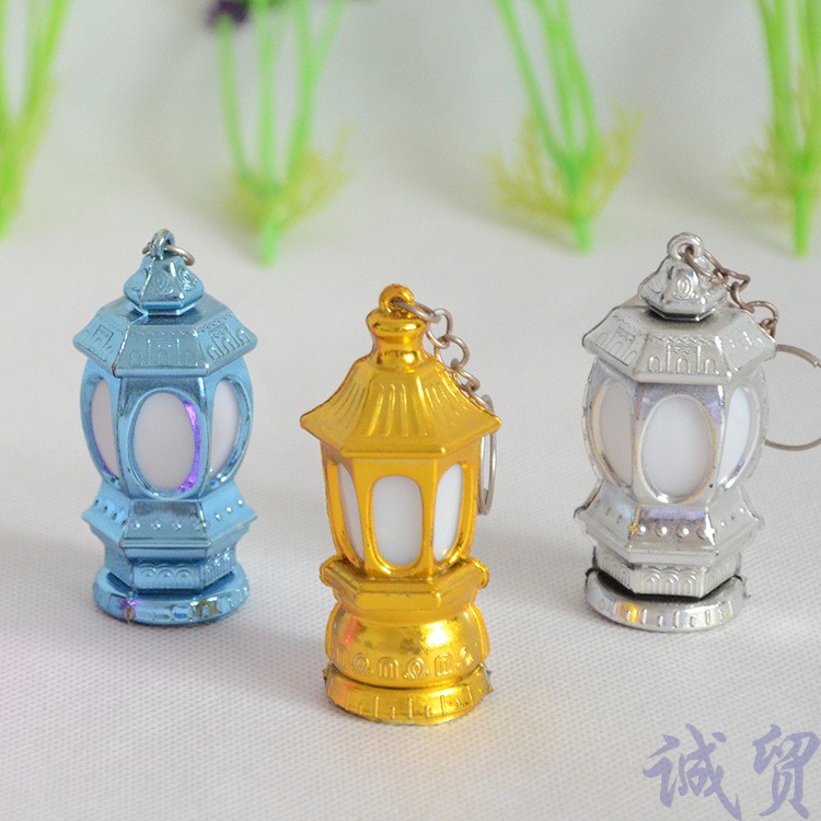 Móc khóa gắn đèn LED phong cách Ả Rập độc đáo