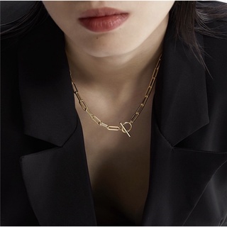 Dây chuyền/Vòng cổ chocker kiểu dáng đơn giản Hàn Quốc
