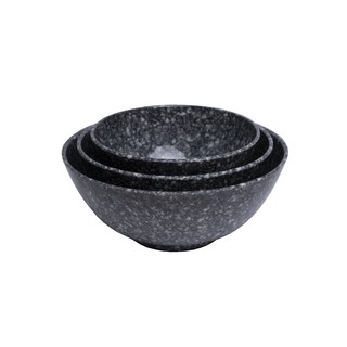 Combo 10 Tô Tròn Cao Melamine Màu Vân Đá