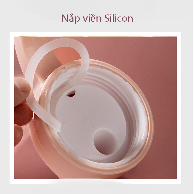 Chai đựng dầu ăn, nước mắm bằng thủy tinh tự động đóng mở nắp 630ml