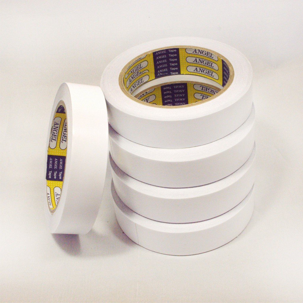 Băng keo 2 mặt 1,2cm 2,4cm 4,8cm,  100gr