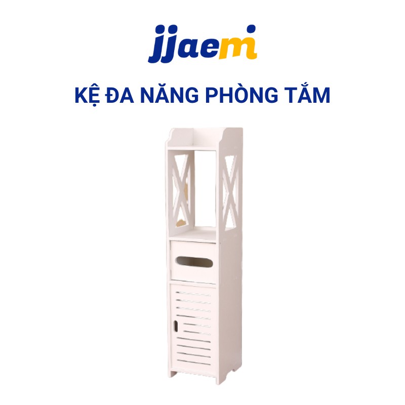 KỆ TỦ ĐỰNG ĐỒ DÙNG PHÒNG TẮM, NHÀ VỆ SINH JJAEMI THIẾT KẾ NỘI THẤT THÁO LẮP
