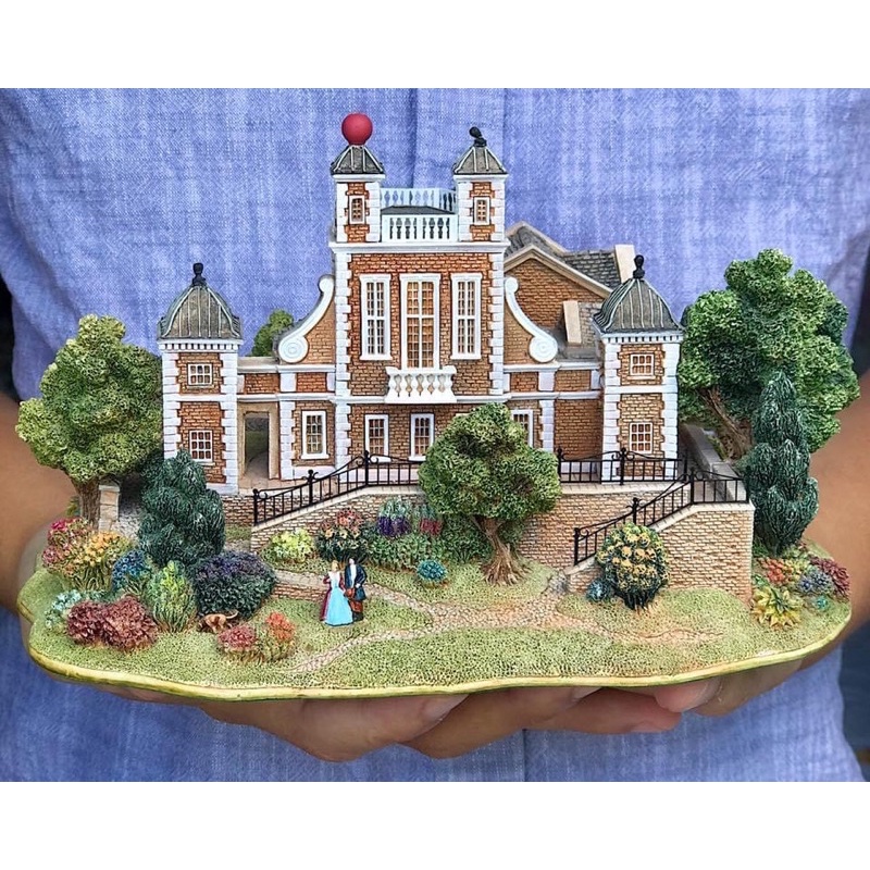 Mô hình nhà Lilliput Lane The Old Royal Observatory  sản xuất tại Anh trang trí giáng sinh, trang trí tết, phòng khách