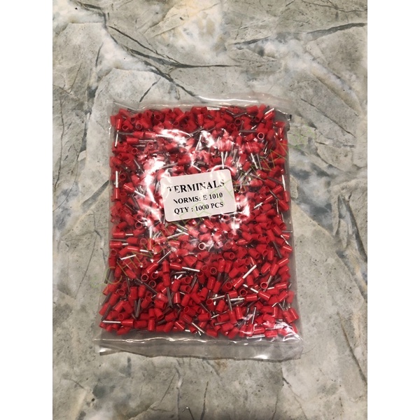 100 Đầu Cos Kim Rỗng Các Kích Cỡ Dây