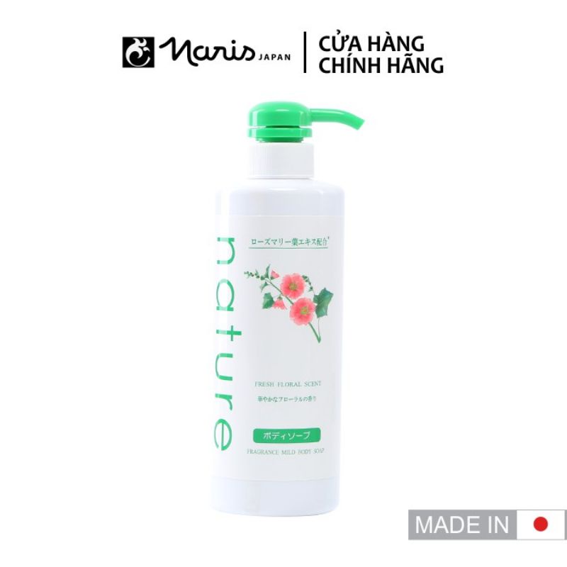 Sữa Tắm Naris Nature Hương Hoa Tự Nhiên 500ml