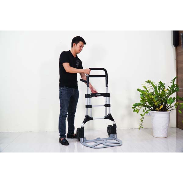 Xe đẩy hàng 2 bánh gấp gọn chở hàng 250kg nhập khẩu ADVINDEQ TL-A250, bánh xe 200mm chống ồn siêu bền- Bảo hành 1 năm