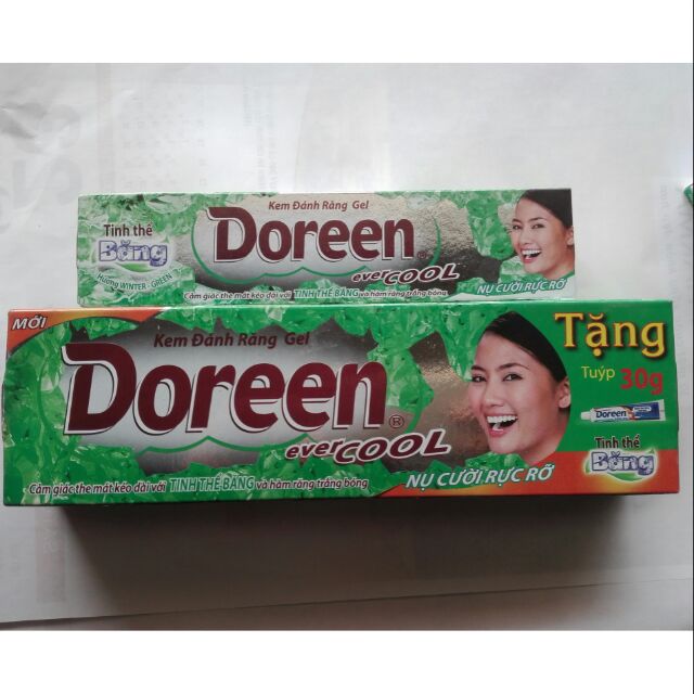 Kem đánh răng gel Doreen ever cool